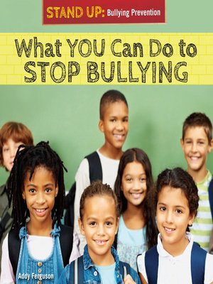 cover image of What You Can Do to Stop Bullying